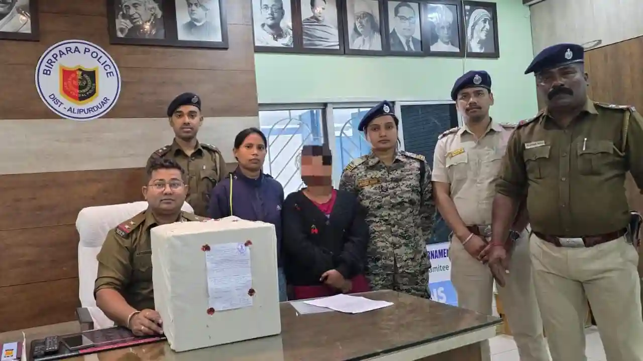 Birpara Police Arrest Woman, Seize Over 6,700 Banned Capsules in Anti-Narcotics Raid