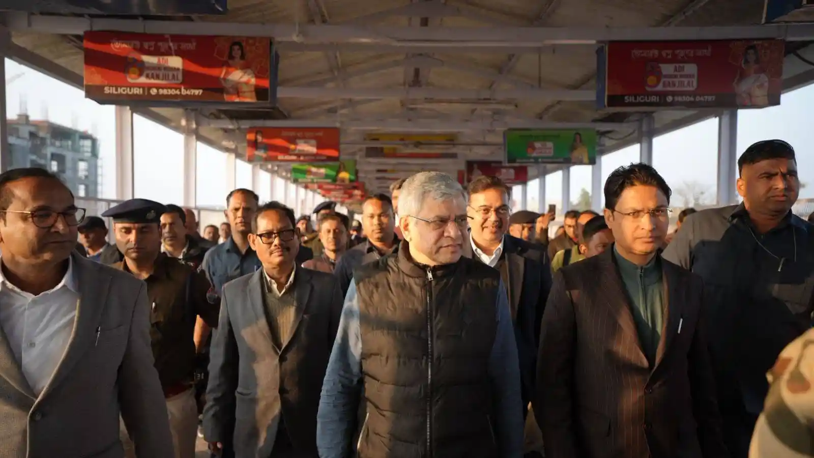 Railway Minister Ashwini Vaishnaw Inspects NJP Station in Siliguri, Reviews Amrit Bharat Redevelopment Project