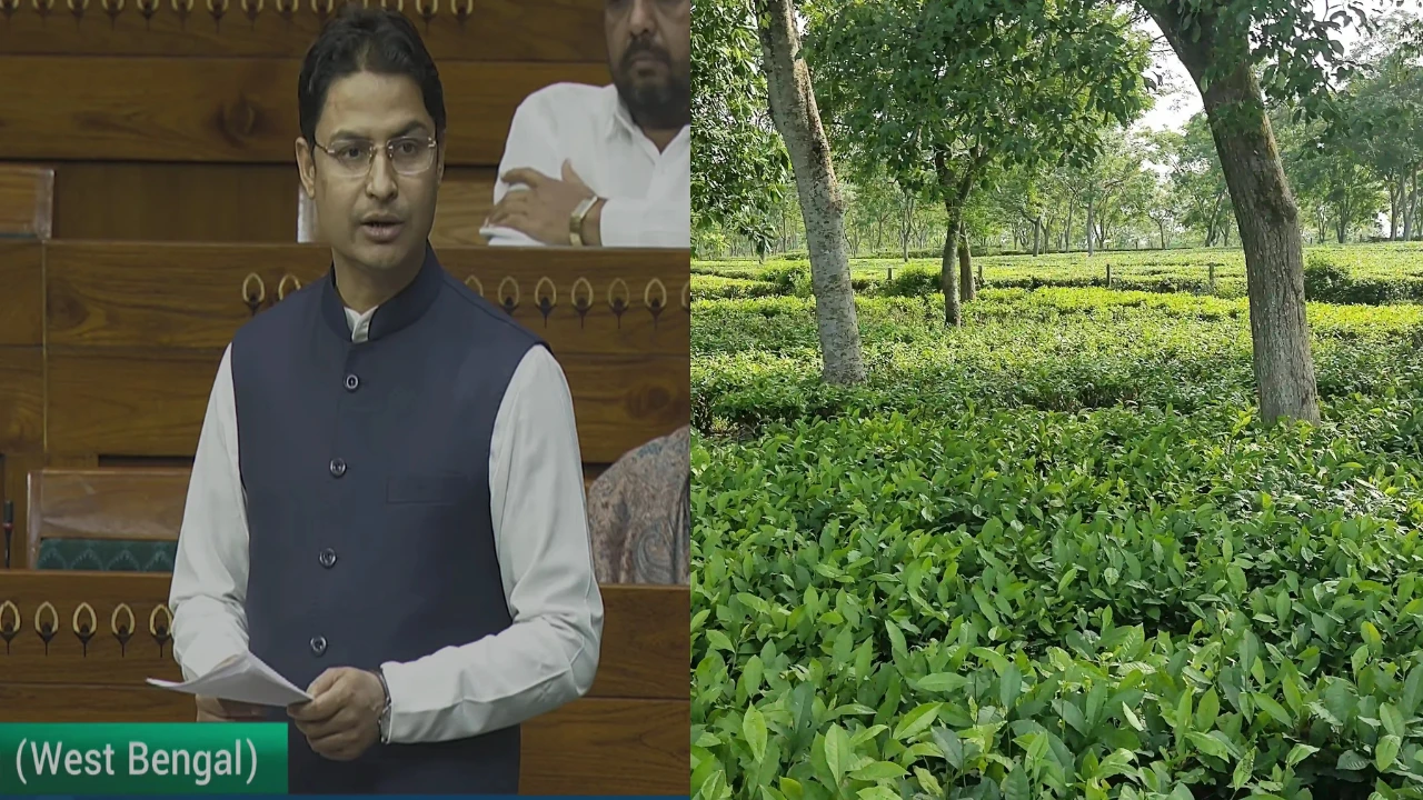 Darjeeling MP Raju Bista Slams TMC in Parliament Over Labour Codes, Tea Garden Closures and Land Rights