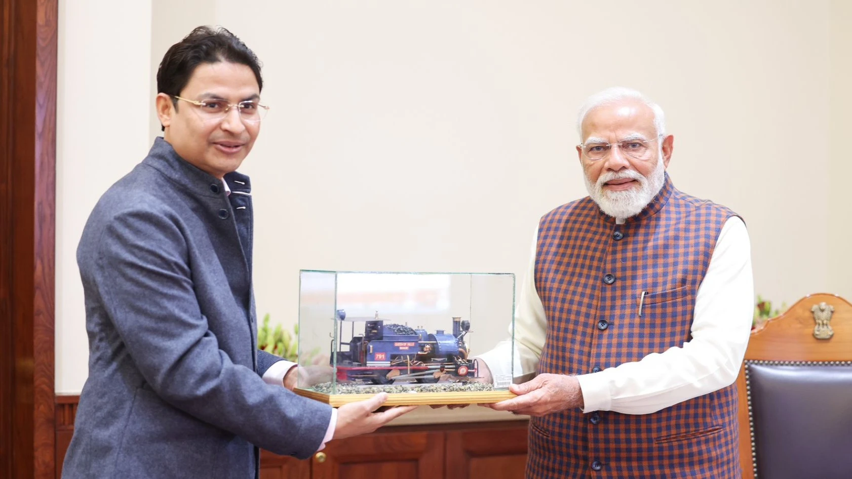 Darjeeling MP Raju Bista Meets PM Modi, Thanks Him for Prioritizing Hills Development and Invites Him to Visit