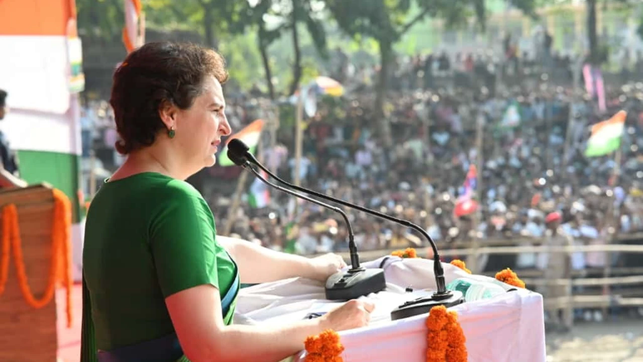 Assam Polls 2026: Priyanka Gandhi Vadra to Kickstart Congress Campaign with Strategic Visit on Feb 18