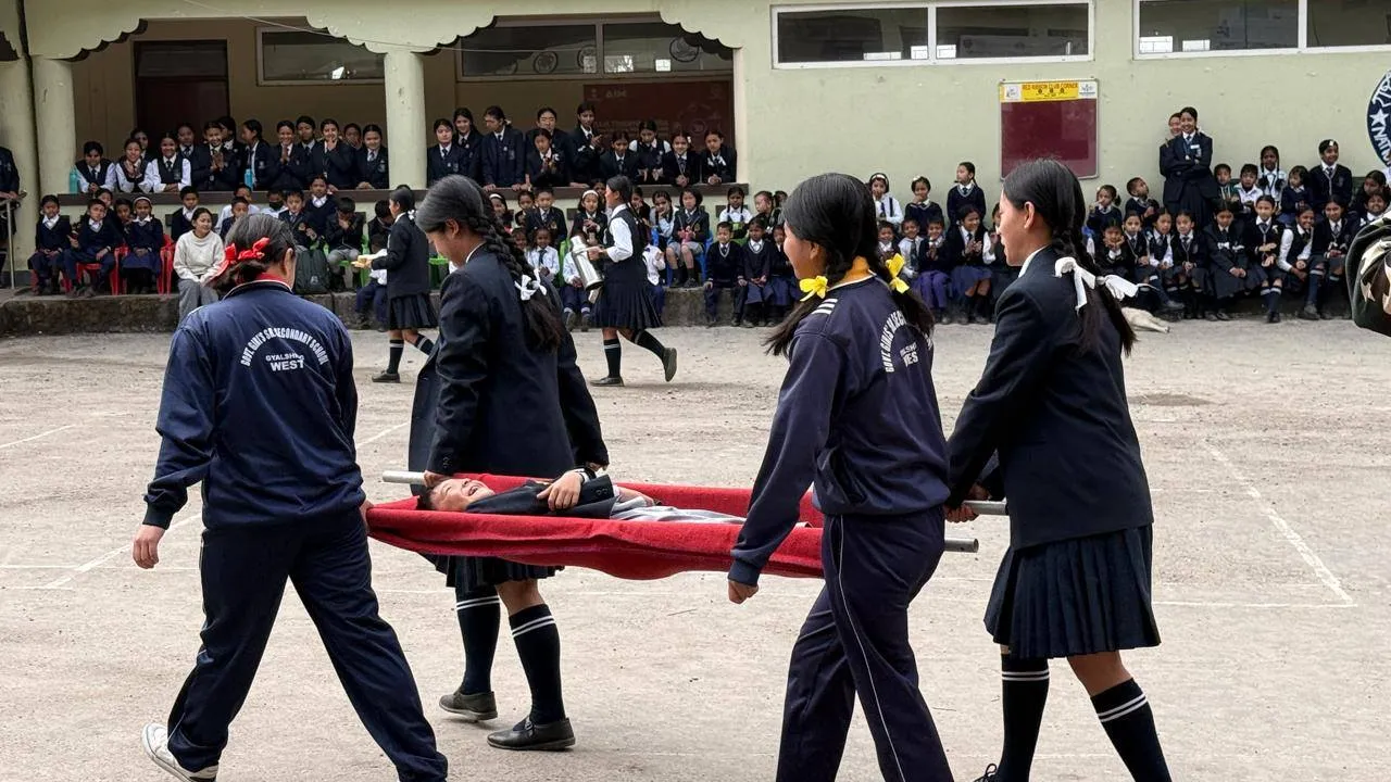 Disaster Preparedness in Sikkim: SSB and DDMA Train Gyalshing Students on Earthquake Survival