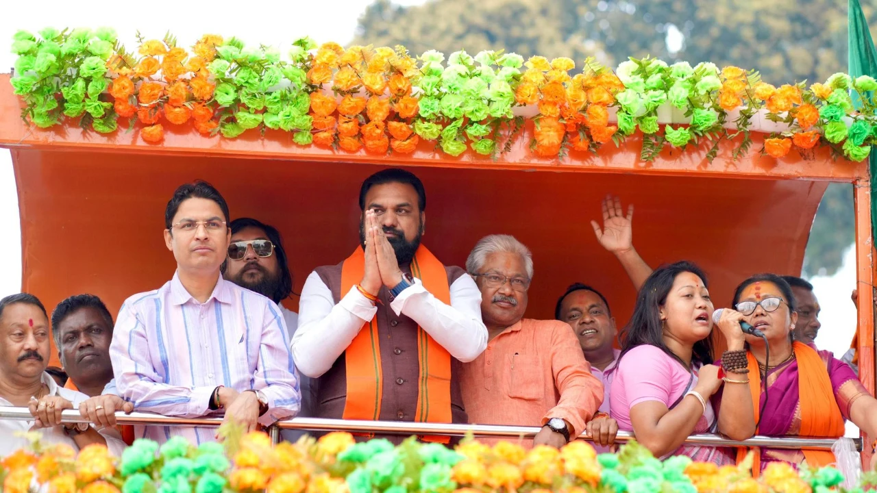 Bihar Deputy CM Samrat Choudhary and MP Raju Bista Lead BJP’s ‘Parivartan Yatra’ in Malbazar