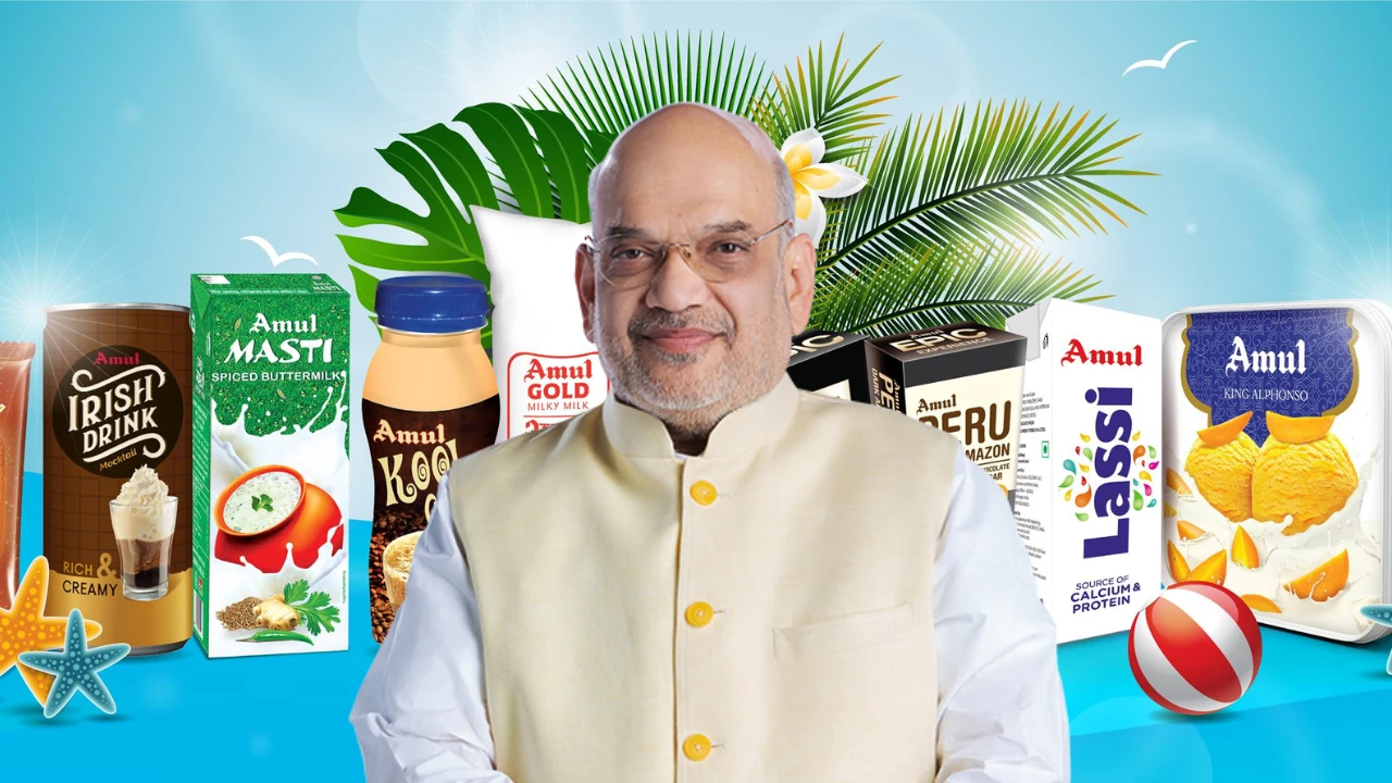 Amit Shah Congratulates “Karamyogies” as Amul and Saraswat Bank Break ₹1 Lakh Crore Barrier