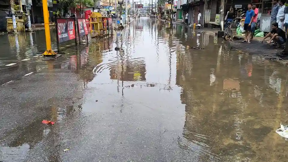 Guwahati: Young Woman Dies in Open Drain as Heavy Rains Trigger Severe Urban Flooding
