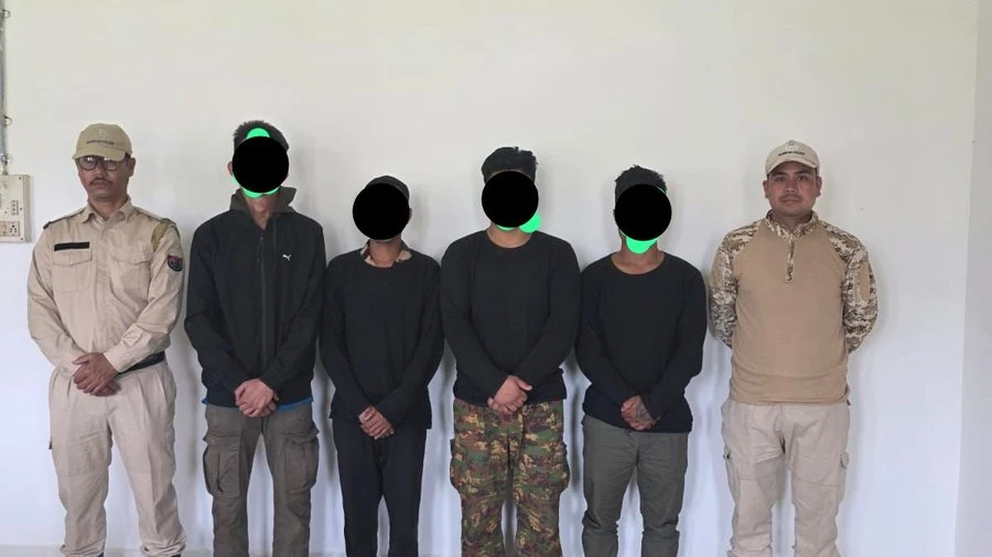 Security Forces Arrest Four Militants in Manipur’s Yangoubung Village